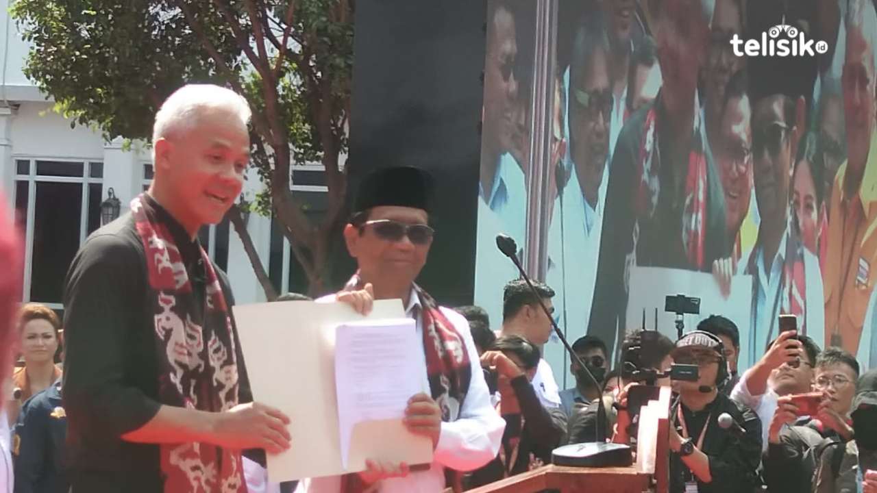 Pasangan Ganjar-Mahfud juga Memenuhi Syarat, Mega Dua Kali Salah Sebut Mahbub
