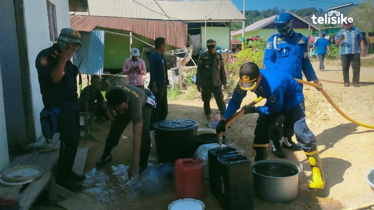 Pemda Konawe Salurkan Air Bersih ke Warga Terdampak Kekeringan