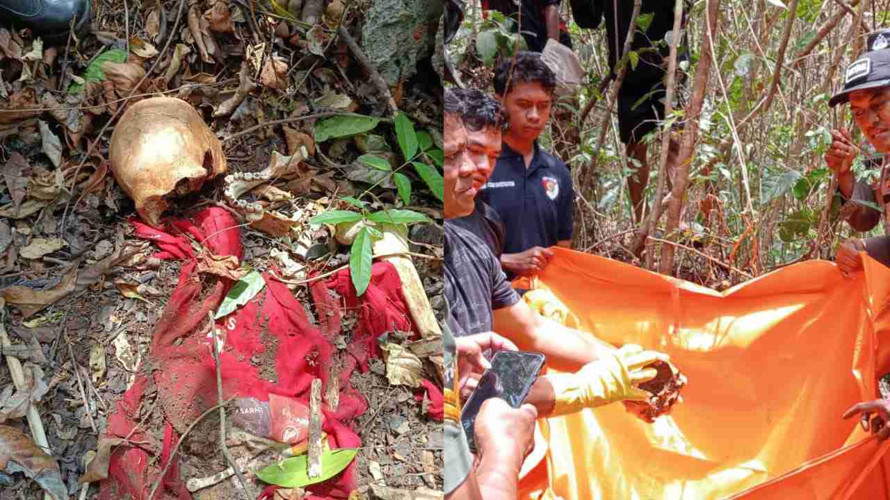Penemuan Kerangka Manusia Misterius Gegerkan Warga Desa Polindu Buton Tengah