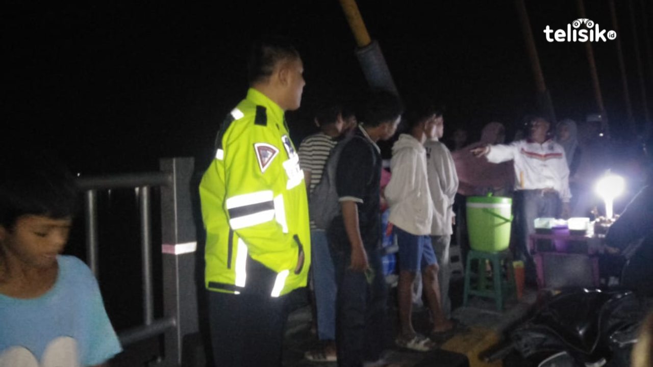 Pengakuan Warga Soal Pria Jatuh dari Jembatan Bahteramas Teluk Kendari