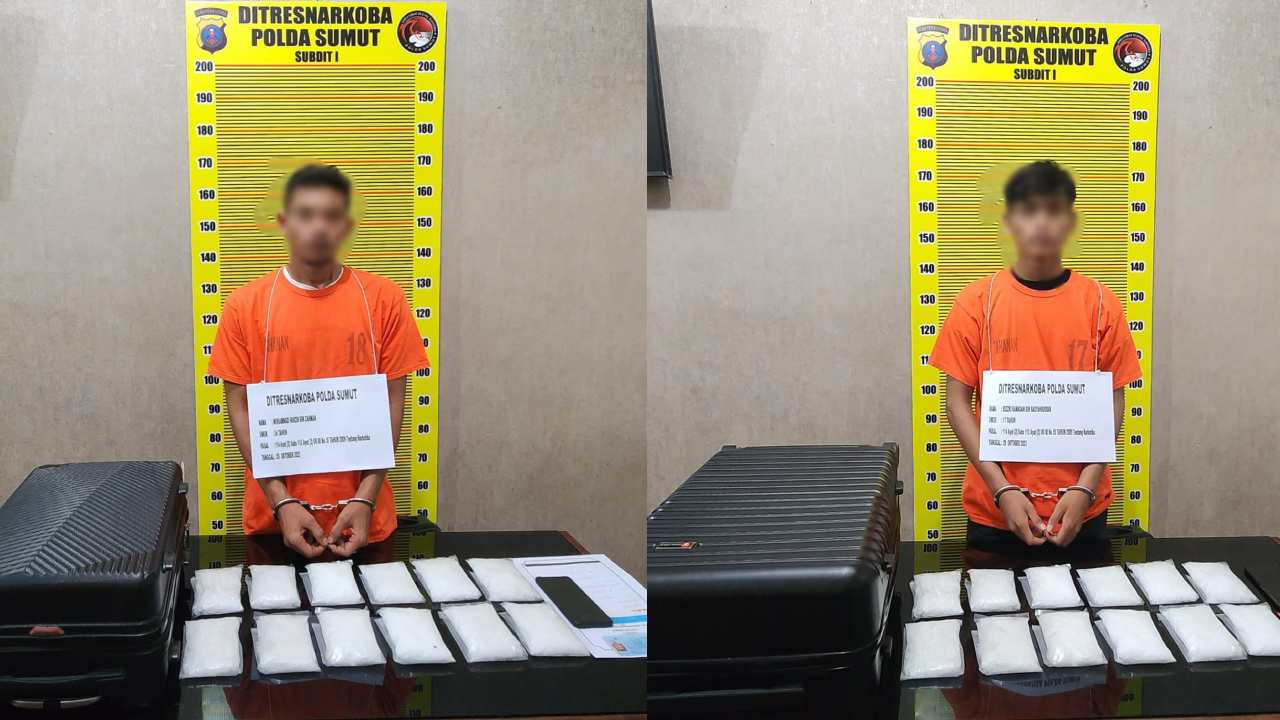 Pengiriman Narkoba ke Lombok Digagalkan di Bandara Kualanamu