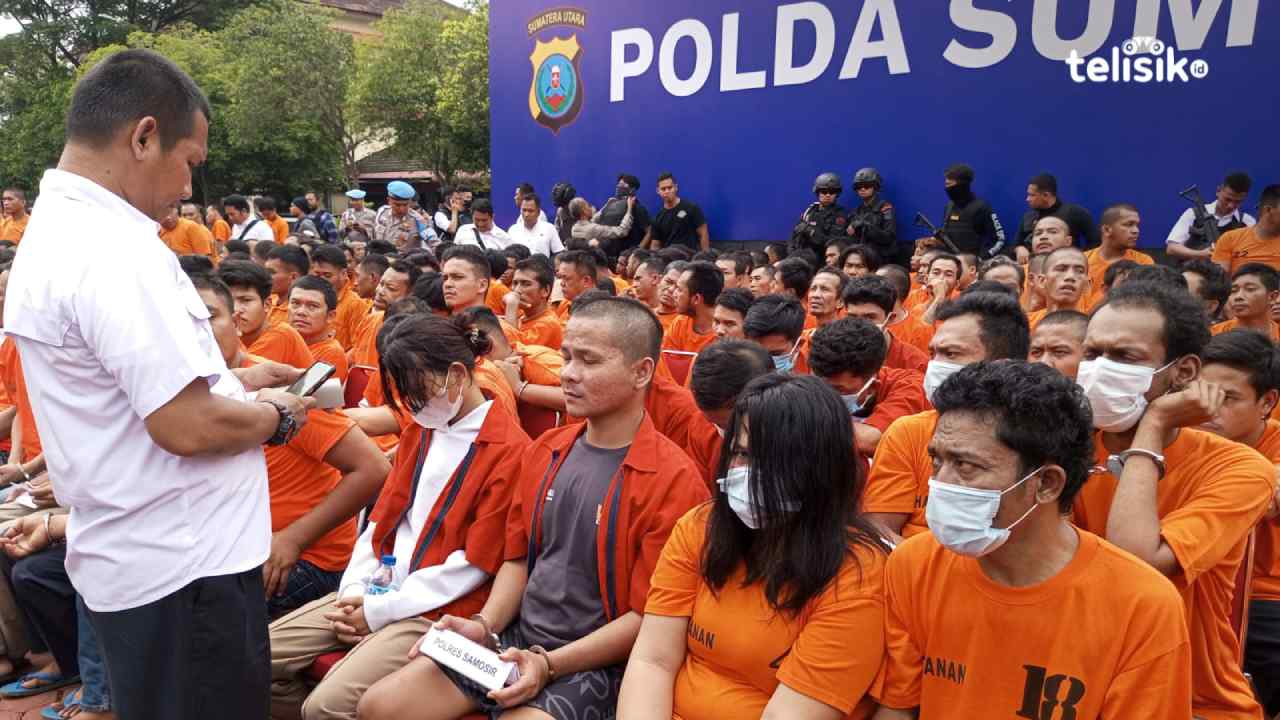 Pesta Ganja di Objek Wisata Samosir Ditangkap, 8 Pemakai Direhabilitasi