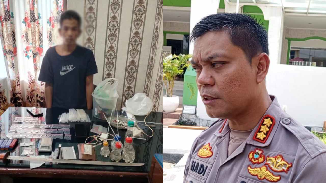 Polisi Tangkap Jaringan Narkotika Malaysia-Indonesia di Sumatera Utara 