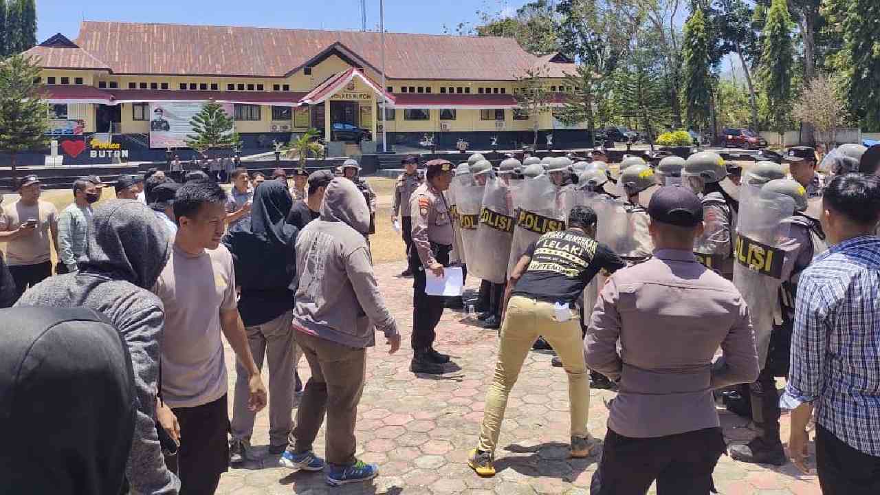 Polres Buton Kerahkan 257 Personel pada Sispamkota Kawal Pemilu 2024