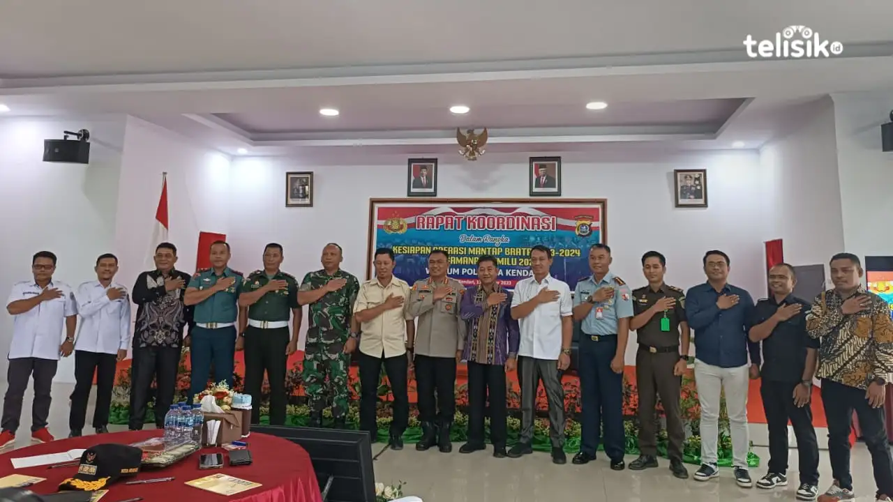 Polresta Kendari Siapkan Pasukan di Titik Rawan Pemilu