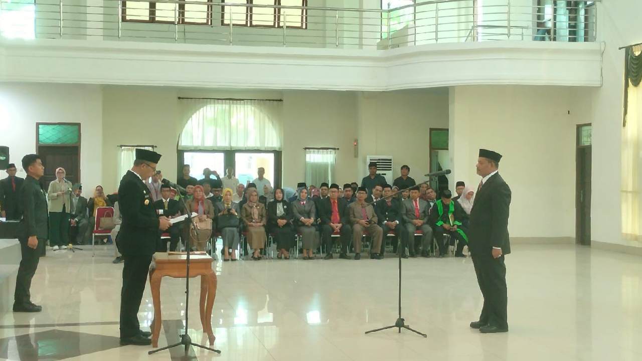 Saido Bonsai Jabat Pj Sekda Kota Baubau