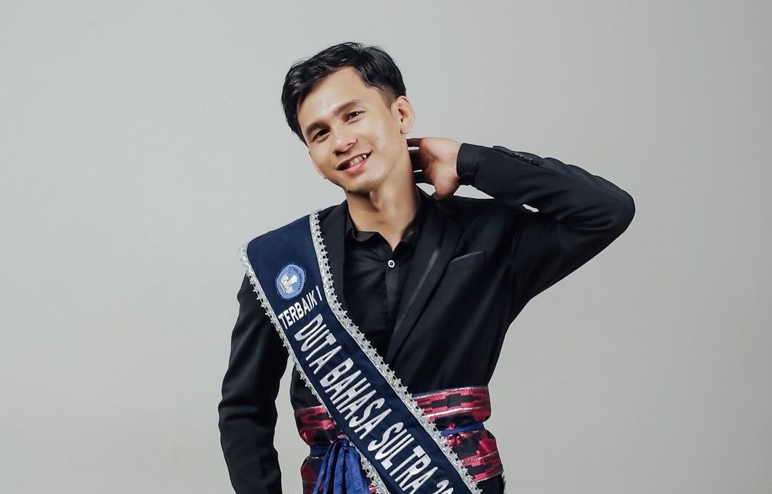 Sosok Resta Sastra Dewa, Duta Bahasa Nasional Sulawesi Tenggara 2023