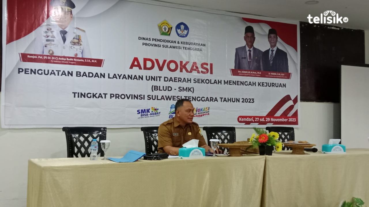 25 Sekolah Dapat Program Vokasi BLUD SMK dari Dikbud Sulawesi Tenggara