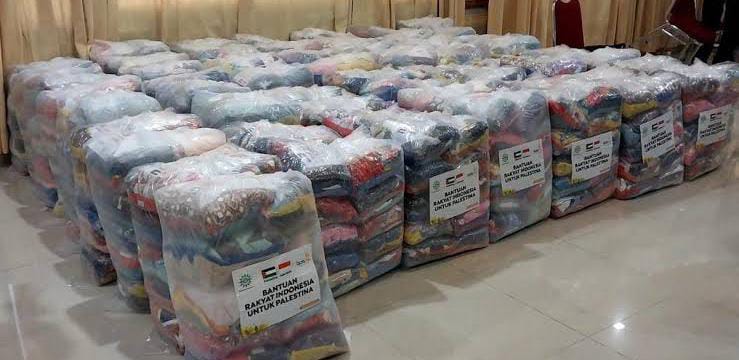 26 Ton Bantuan Indonesia Bakal Dikirim ke Gaza Besok