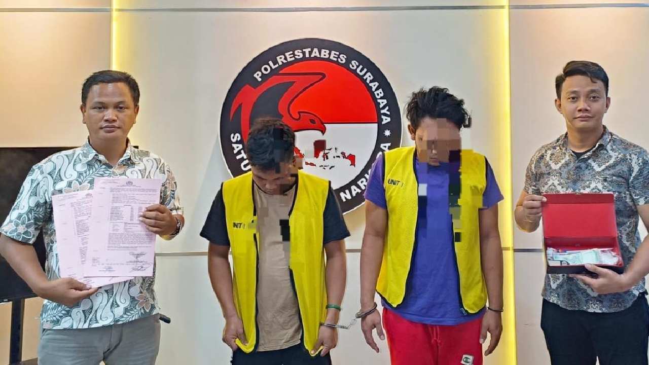 6 Bulan Beroperasi Dagang Sabu, Kakak Adik di Surabaya Dibekuk Polisi