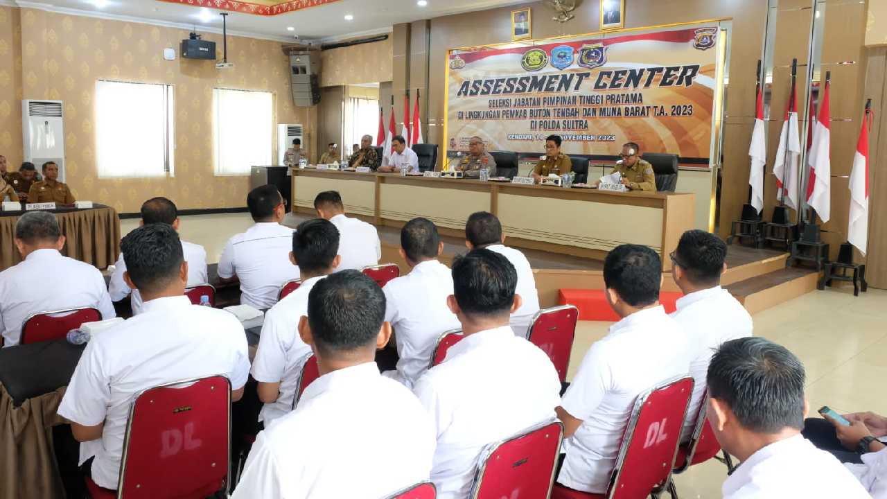 Assessment JPTP Terbuka Muna Barat Digelar di Polda Sulawesi Tenggara