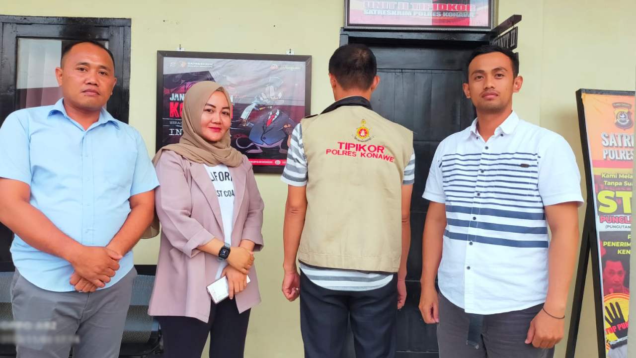 Diduga Korupsi Ratusan Juta, Kepala SMA Asinua Konawe Dijebloskan ke Penjara