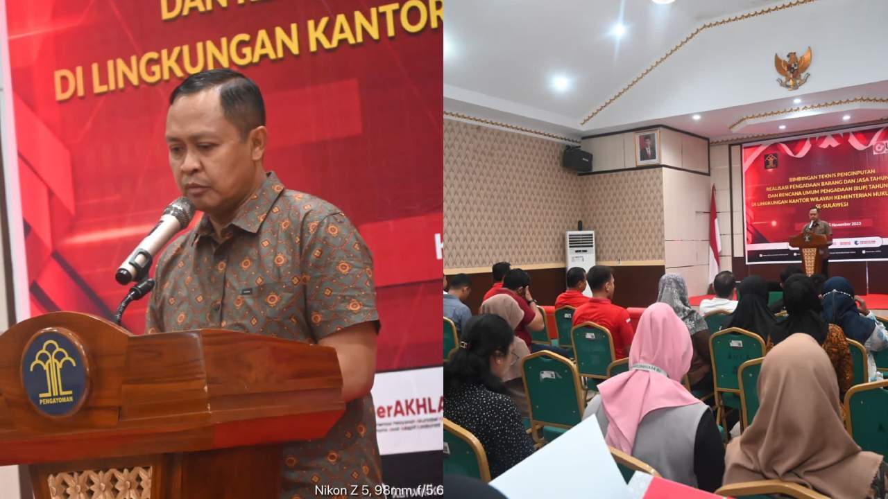 Kanwil Kemenkumham Sulawesi Tenggara Ingatkan Target Pemenuhan Data Dukung