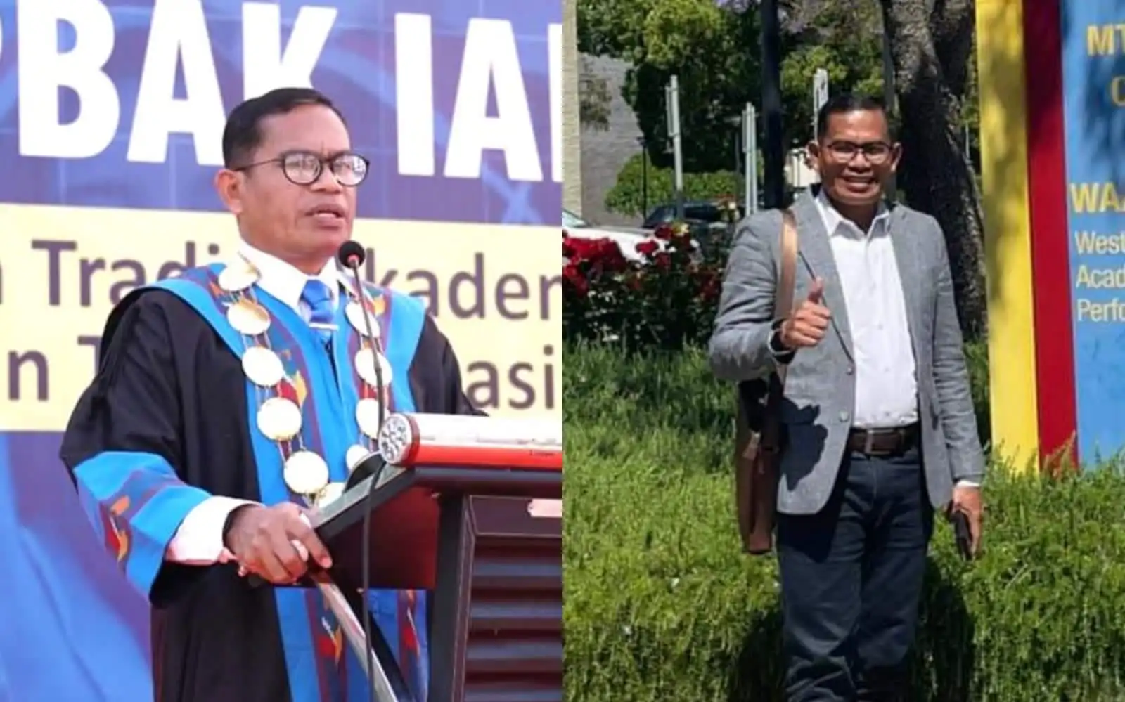 Kegigihan Jual Jagung Rebus, Gembleng Rektor IAIN Kendari Raih Guru Besar