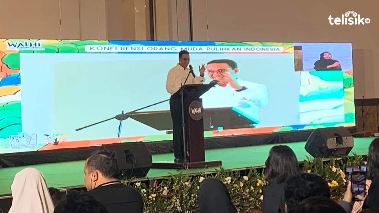 Konferensi Walhi Tak Dihadiri Ganjar dan Prabowo, Anies Tegaskan Food Estate Tak Untungkan Rakyat