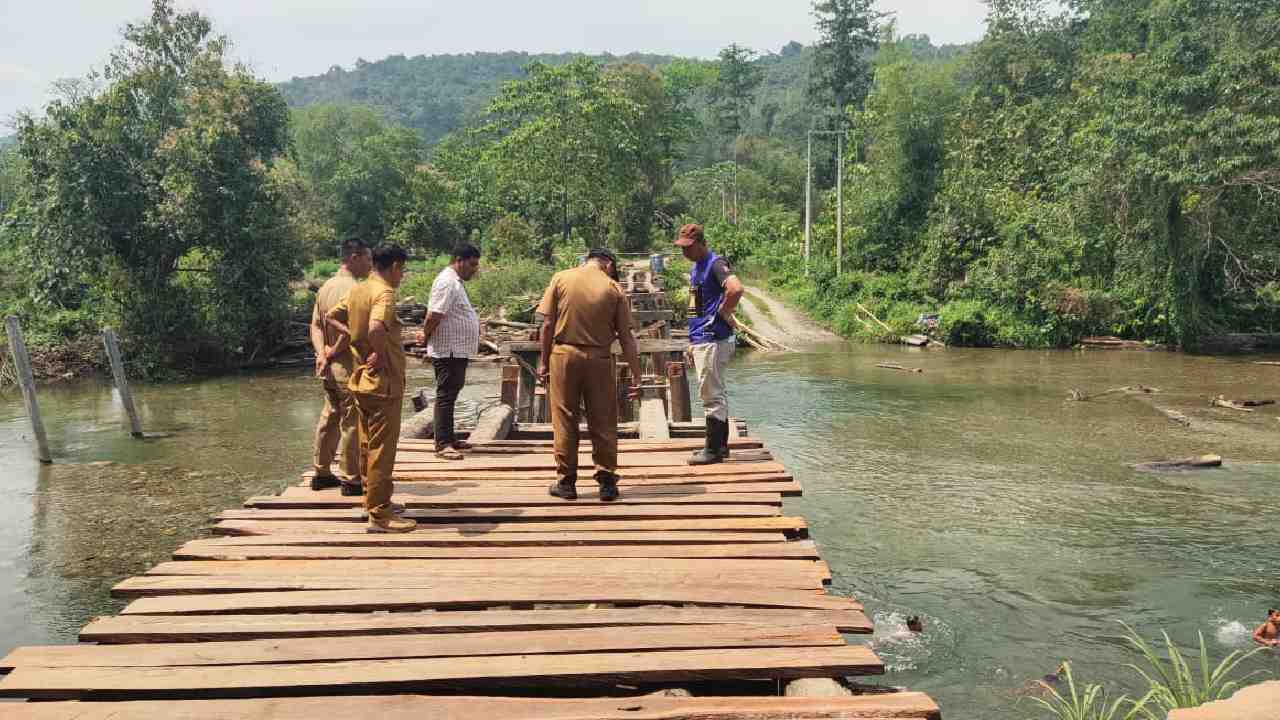 Lama Rusak, Pembenahan Jembatan Alaaha Kolaka Timur Segera Rampung