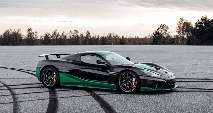 Mobil Listrik Rimac Nevera Pecahkan Rekor Dunia Ngebut Mundur 275 Km/Jam