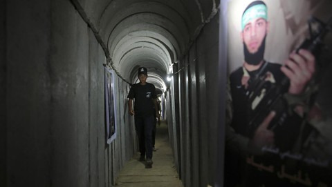 Pakai Teknologi Canggih, Israel Kepung Terowongan Bawah Tanah Hamas