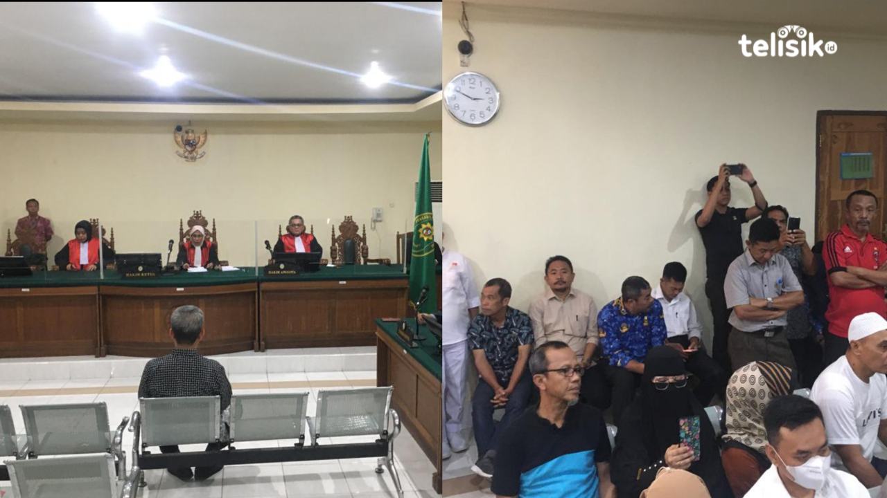 Pendukung Sekda Ridwansyah Taridala Teriak Amin dan Takbir saat Vonis Bebas