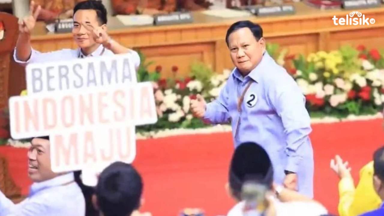 Pengundian Nomor Urut Calon Presiden-Wakil Presiden Dituding Settingan hingga Prabowo Joget