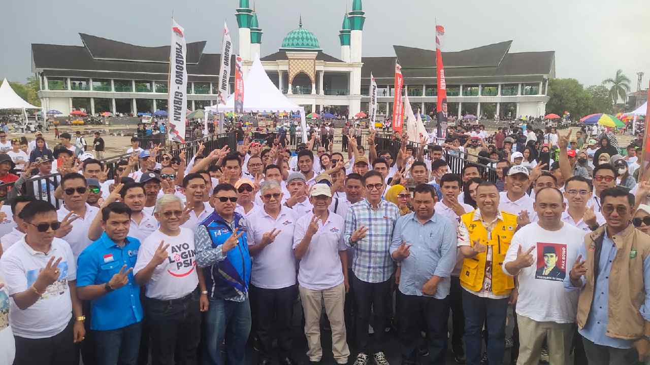 Relawan Prabowo-Gibran Deklarasi di Sulawesi Tenggara, DPP Gerindra: Baret Diharap jadi Perpanjangan Tangan