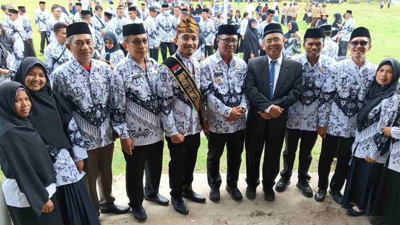 SMPN 1 Atap Sawerigadi Muna Barat jadi Rujukan Sekolah Google Satu-satunya di Sulawesi Tenggara