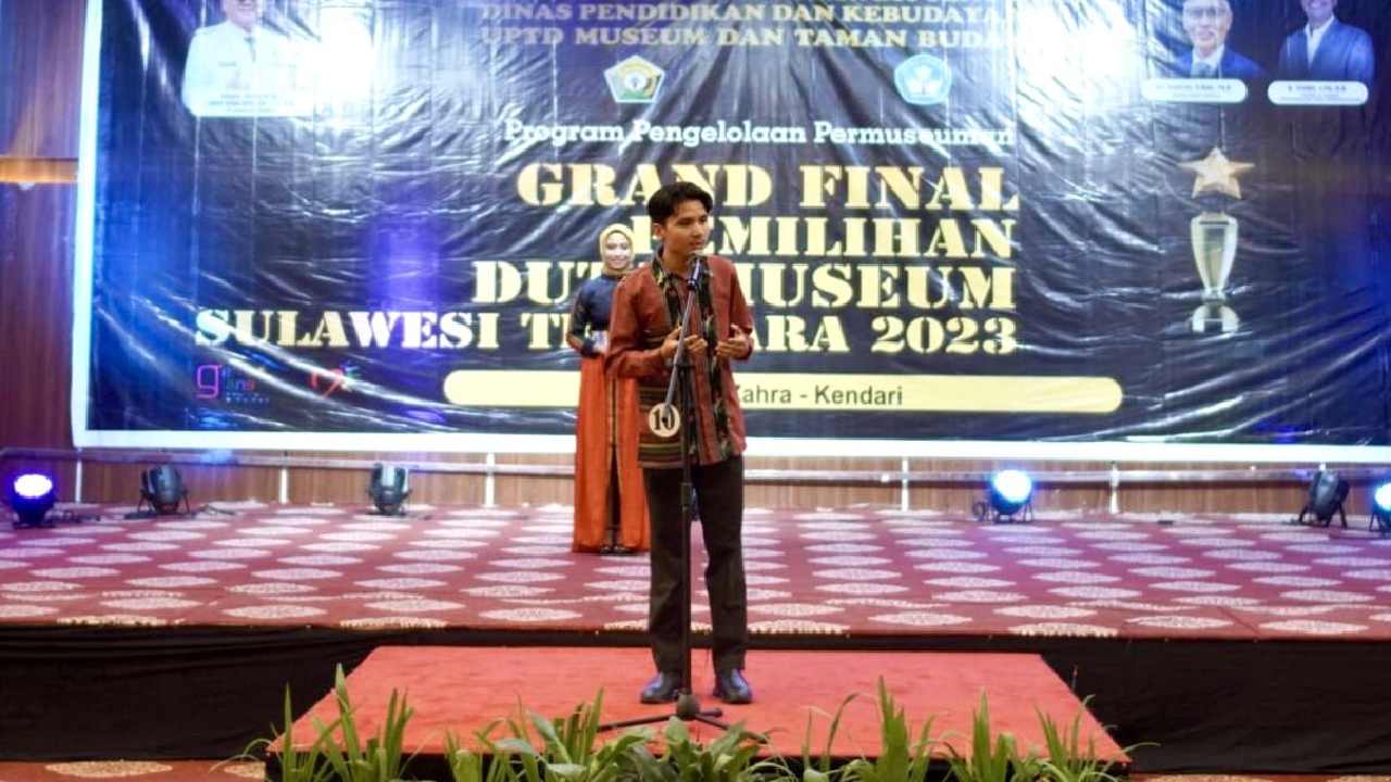 Sosok Evan Abisha Abraham, Duta Museum Sulawesi Tenggara yang Cinta Budaya