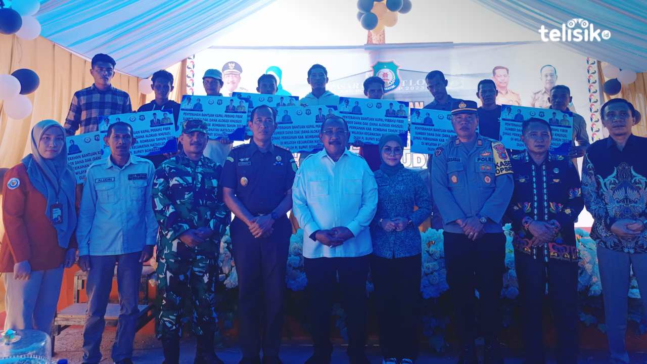 Tekan Inflasi dengan Bantuan Kapal Nelayan di Bombana