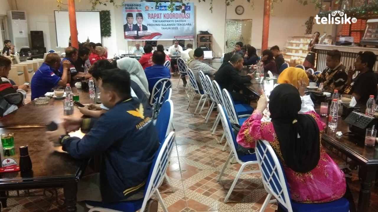 TKD Prabowo-Gibran Sulawesi Tenggara Kebut Pembentukan TKD Daerah