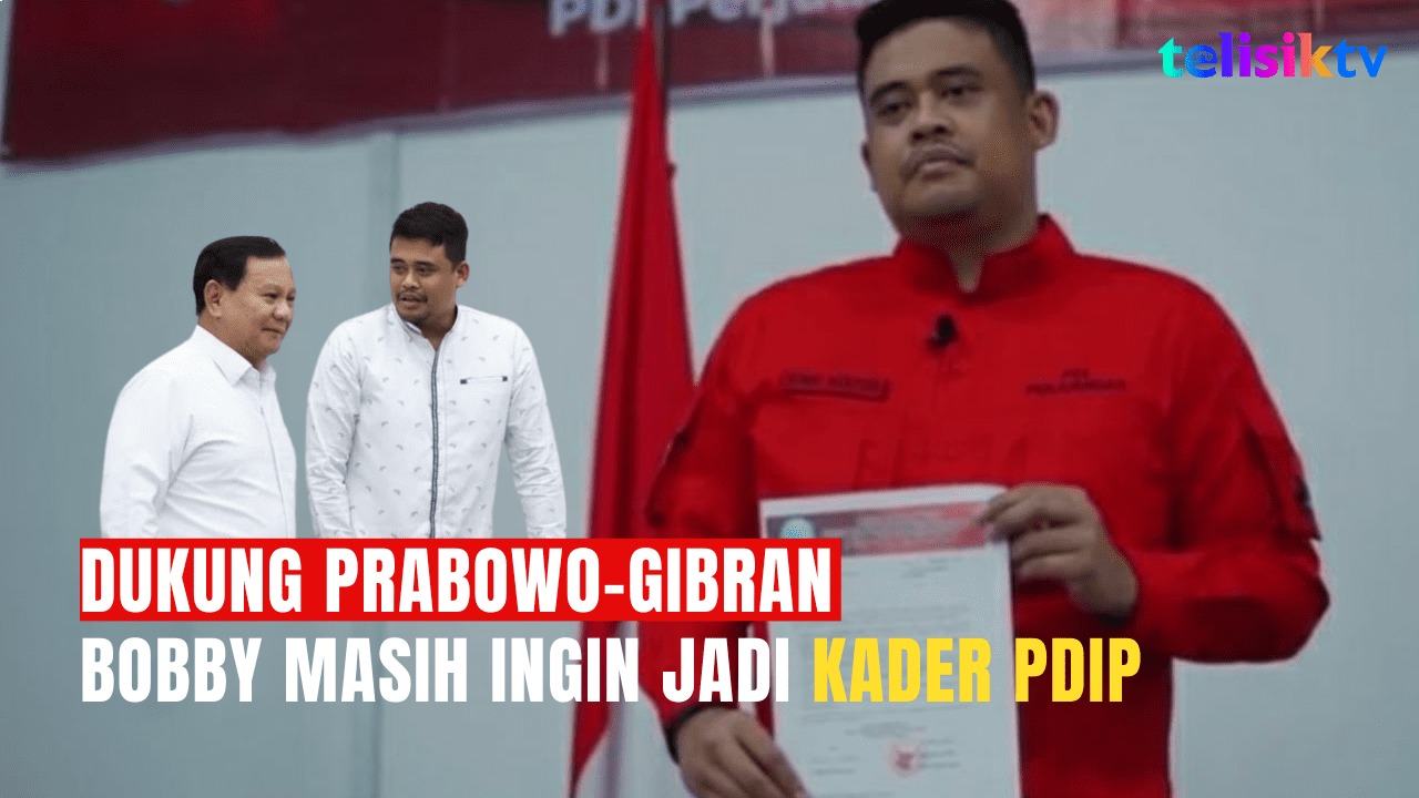 Video: Diminta Kembalikan KTA PDIP, Bobby Masih Ingin Menjadi Kader PDIP Meski Dukung Prabowo-Gibran