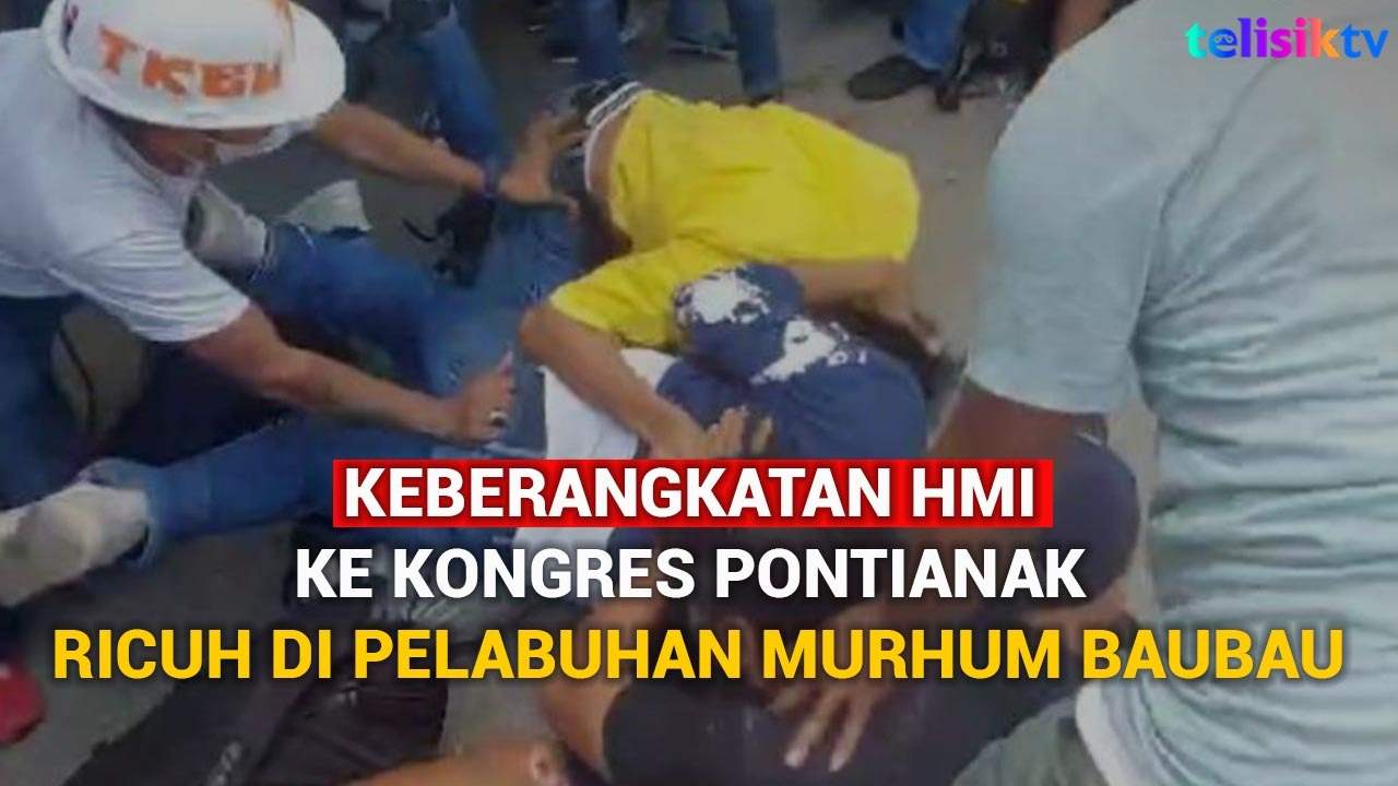 Video: Keberangkatan HMI ke Kongres Pontianak Ricuh di Pelabuhan Murhum Baubau