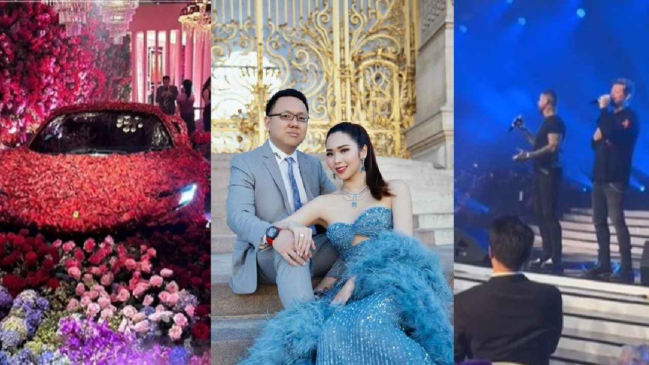Viral Pernikahan Anak dari Pendiri Air Asia Indonesia Hadirkan Artis Internasional dan Sourvenir Hermes