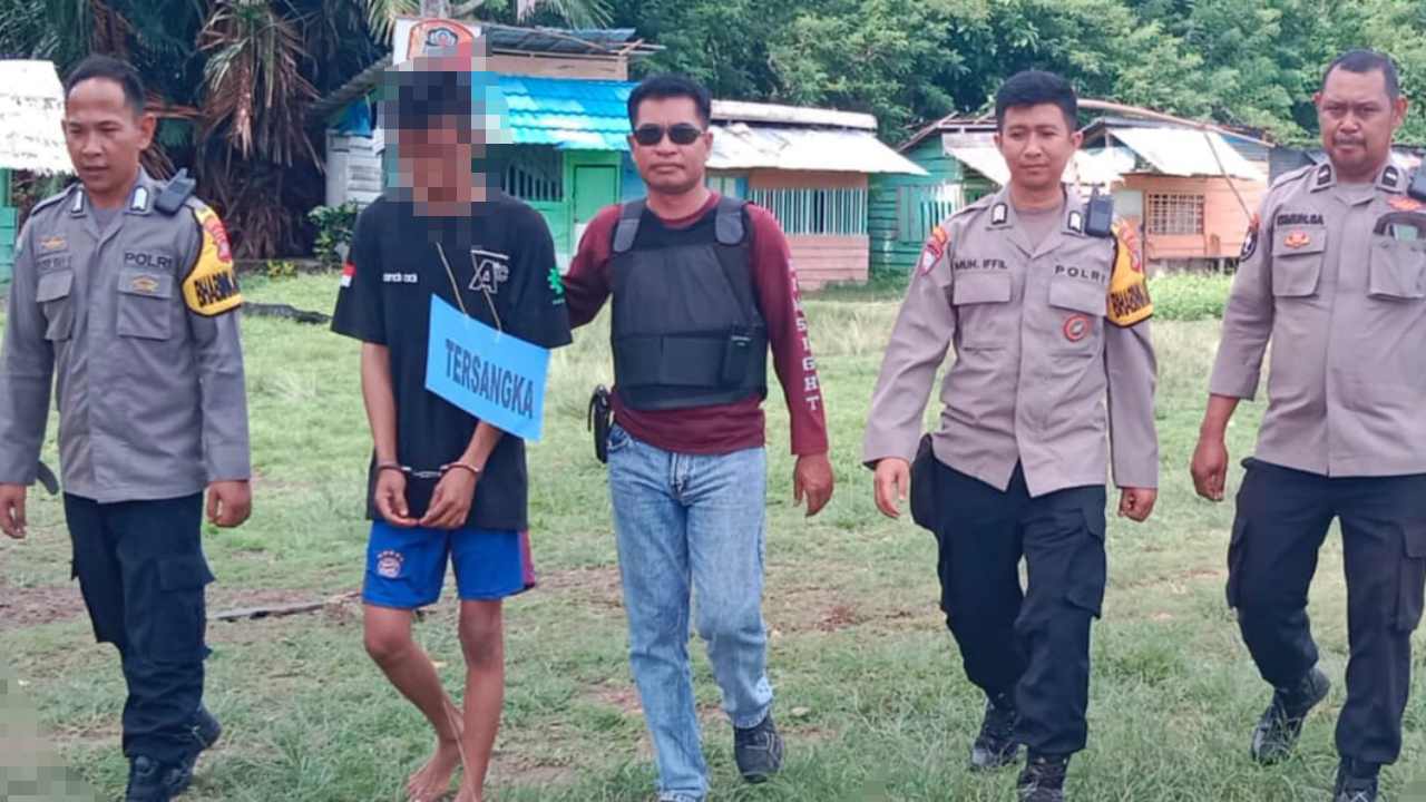 Buron 6 Bulan, Pelaku Rudapaksa Anak SMP Dibekuk Hendak Kabur ke Morosi