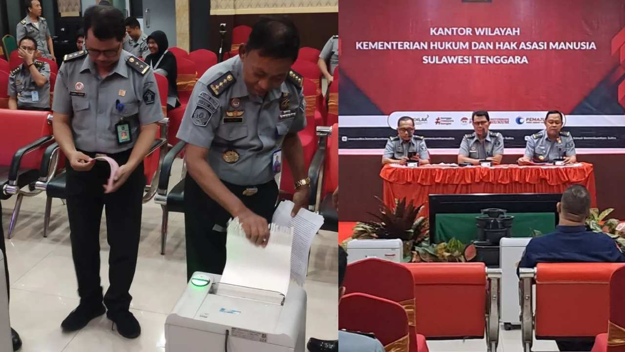Kanwil Kemenkumham Sulawesi Tenggara Musnahkan 19.446 Arsip Dokumen