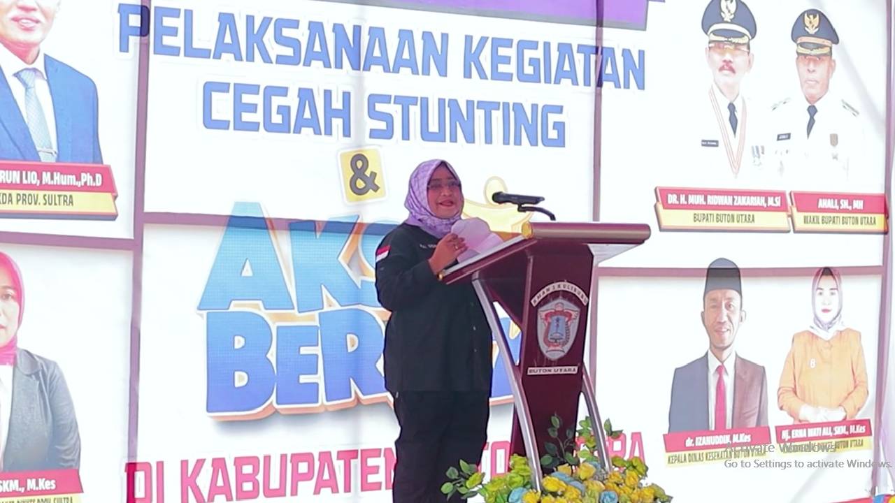 Dinkes Sulawesi Tenggara Gelar Aksi Bergizi di Buton Utara, Cegah Anemia pada Remaja Putri
