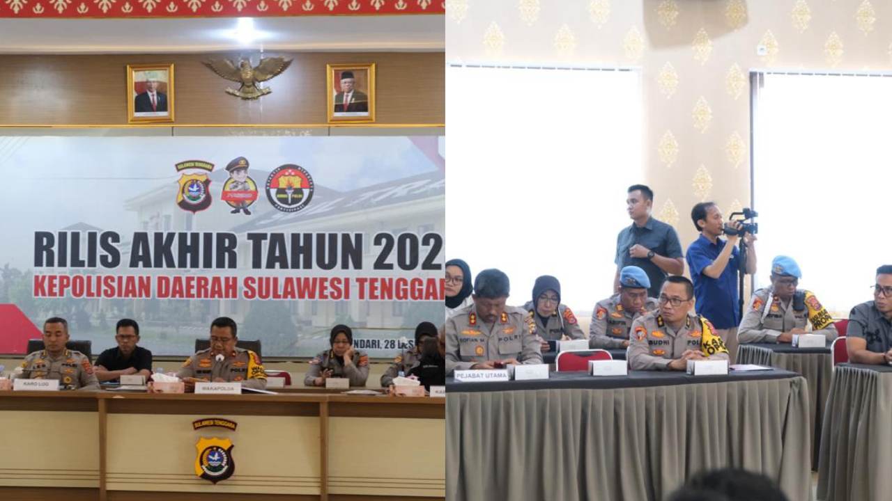 Polda Sulawesi Tenggara Ungkap 4.602 Kasus, Selamatkan Uang Negara Rp 6,1 Miliar
