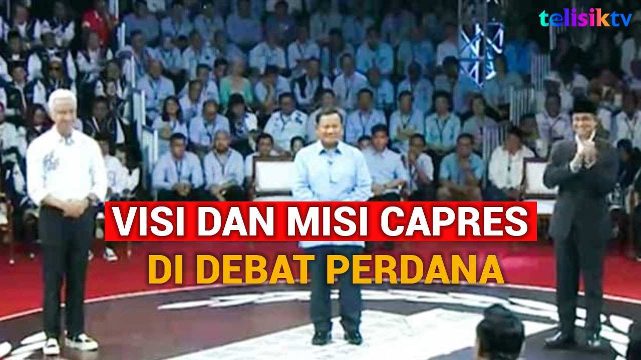 Video: Visi dan Misi Capres: Anies Tegakkan Hukum yang Adil, Prabowo Wakafkan Nyawa Perjuangkan HAM, Ganjar Pemerataan Pembangun