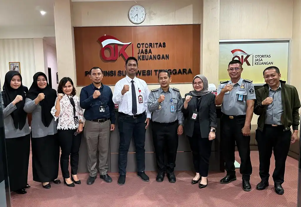 Cegah TPPU, Kanwil Kemenkumham Sulawesi Tenggara Kenalkan Aplikasi Silaris ke OJK