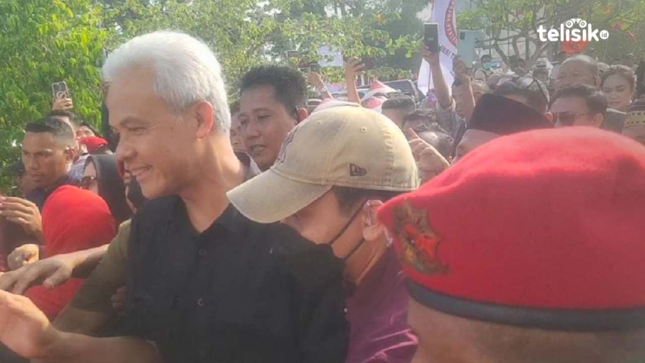 Ganjar Pranowo Kampanye di Kota Kendari, Sapa Rakyat Kalangan Bawah