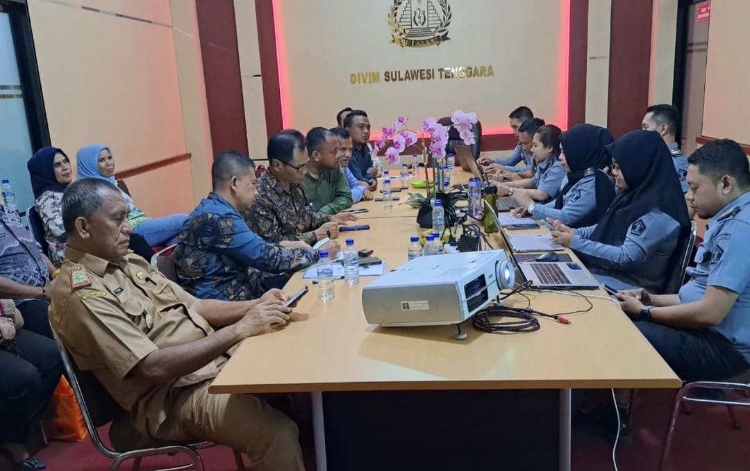 Kanwil Kemenkumham Sulawesi Tenggara Bahas 5 Raperda Inisiatif DPRD Muna