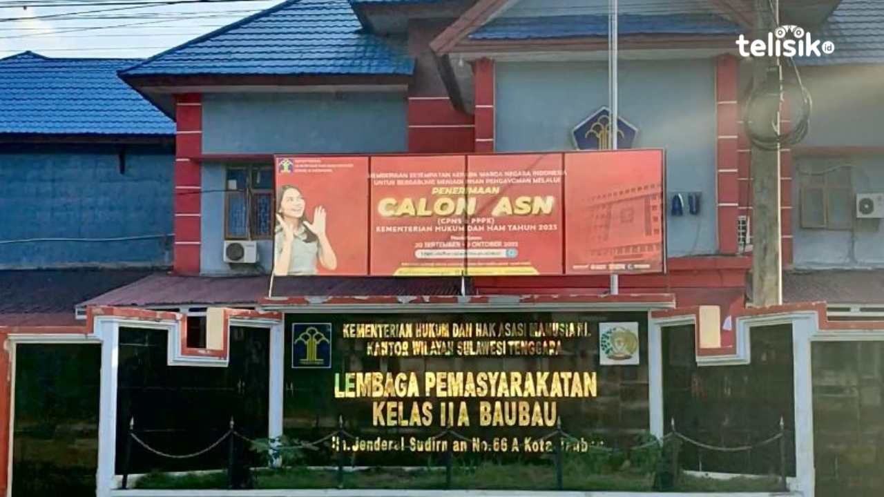 Lapas Baubau Over Kapasitas, Butuh Bangunan Baru