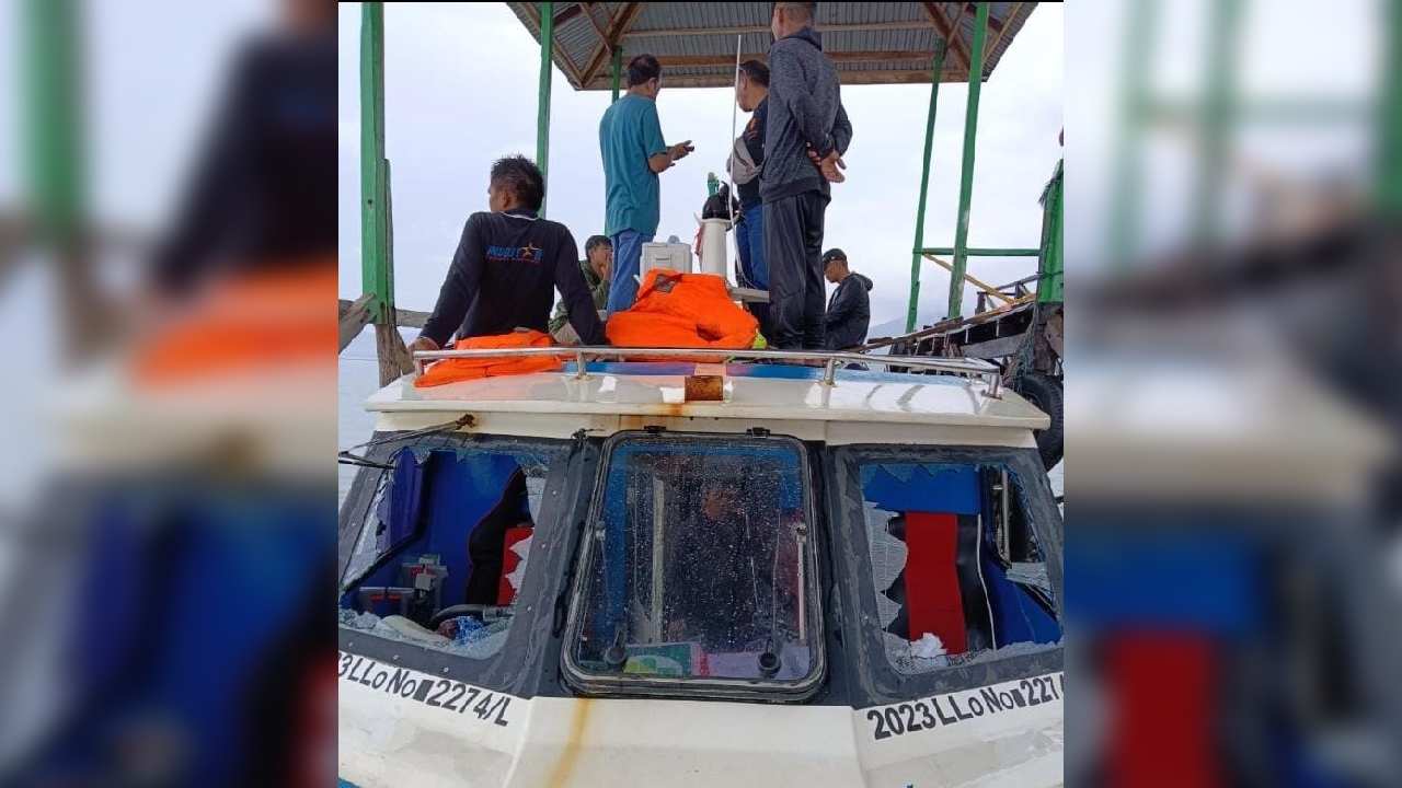 Nyaris Tenggelam, Speedboat Indostar Dihantam Gelombang Tinggi di Bombana