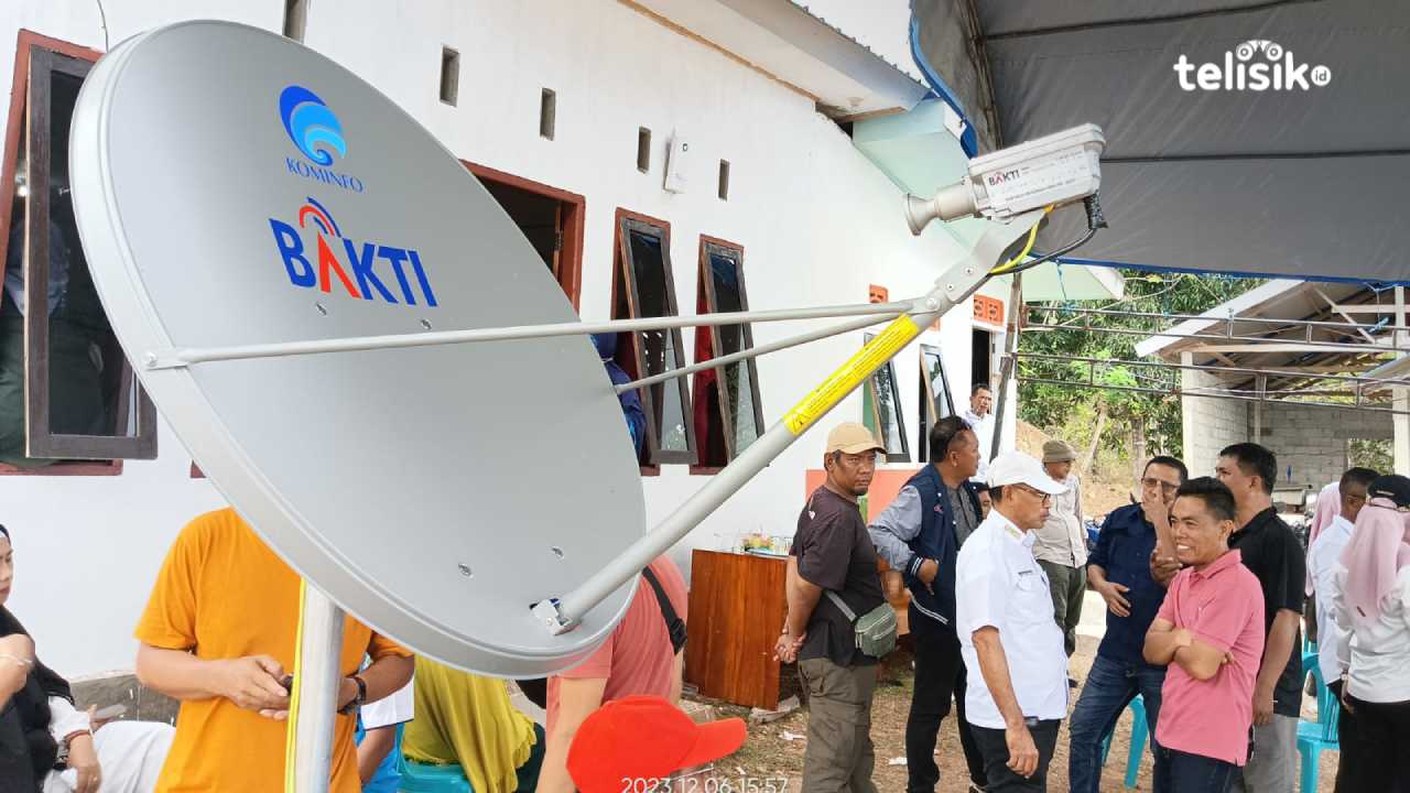 Pemda Konawe Bangun 15 Titik V-sat Akses Internet di Kecamatan Soropia