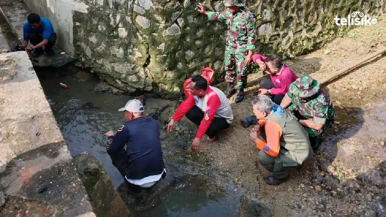 Perdana Menjabat, Pj Wali Kota Kendari Tinjau Drainase hingga Masuk Gorong-Gorong