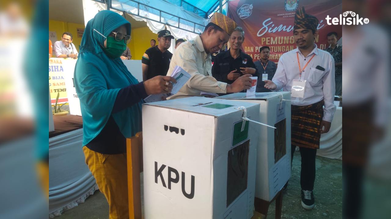 Simulasi Pemungutan Suara, KPU dan Bawaslu Bentuk Pendidikan Politik Cegah Masalah