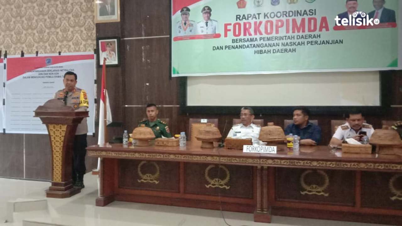 Soal Netralitas, Polres Muna Jalankan Intruksi Kapolri