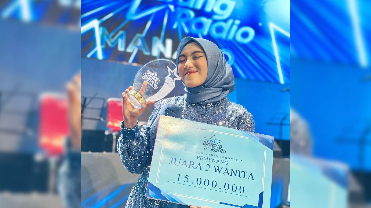 Sosok Amira Yusmalia Julan, Gadis Cantik Asal Baubau Raih Juara II Bintang Radio Nasional 2023