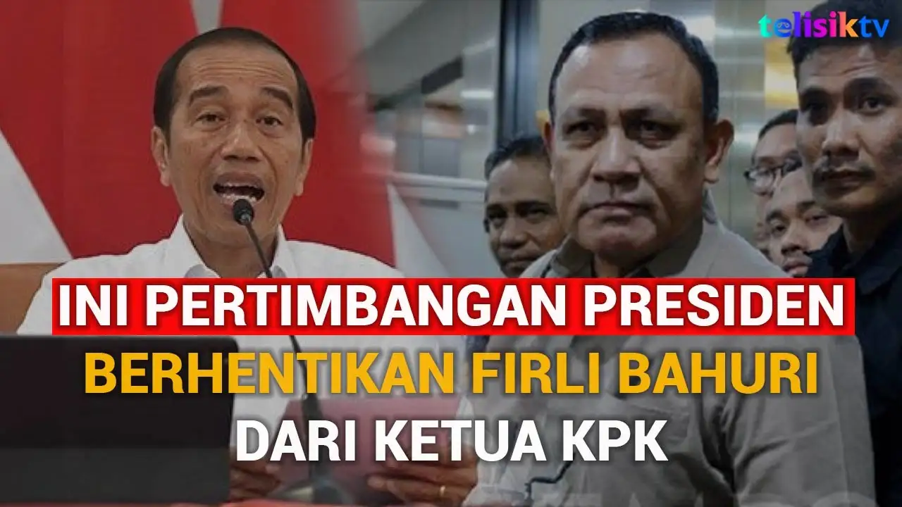 Video: Firli Bahuri Resmi Diberhentikan Dari Ketua KPK oleh Presiden Jokowi