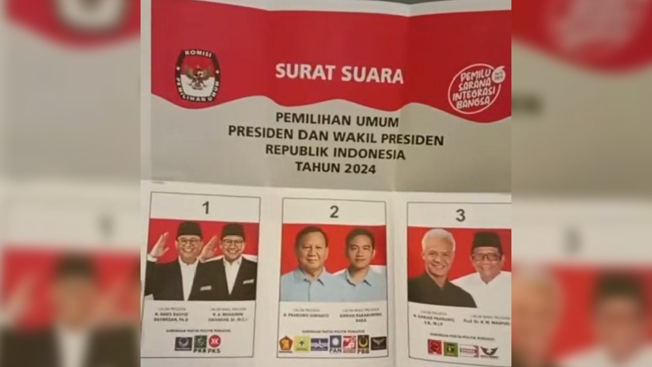 Viral, Surat Suara Pemilu 2024 Sudah Tersebar di Taiwan