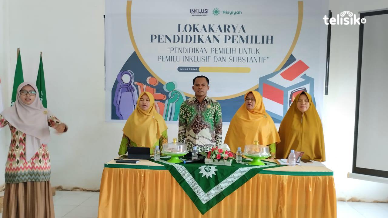 Aisyiyah Muna Barat Turut Andil Sukseskan Pemilu 2024